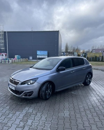 Peugeot 308 cena 43500 przebieg: 139000, rok produkcji 2015 z Piła małe 326